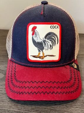 Goorin Bros. “The Farm” - C*CK Rooster🐓 -Unisex Trucker’s Hat ONE SIZE